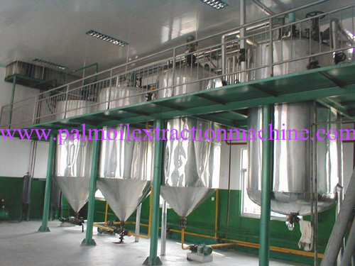 palm oil refinery machine