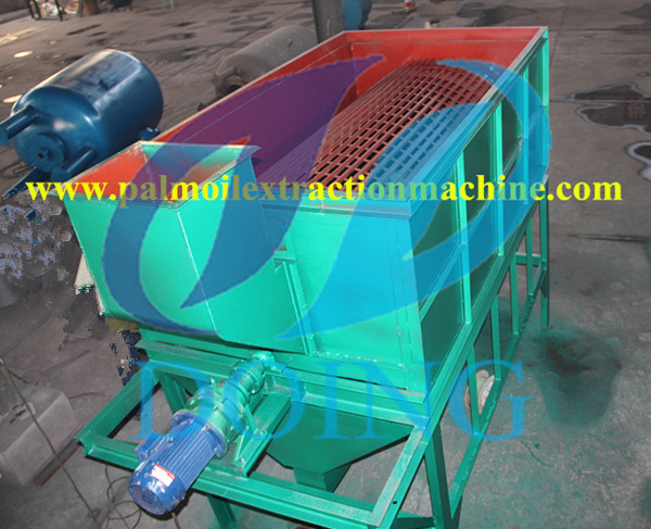 Thresher machine of palm oil mill plant