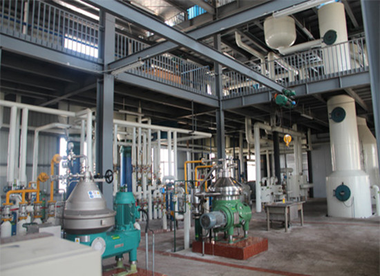 Palm oil refinery process