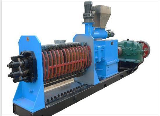 Double screw shaft palm kernel oil press machine