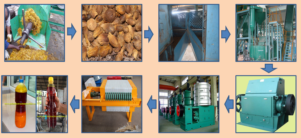 palm kernel oil processing machine 