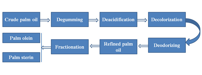 palm oil refining process