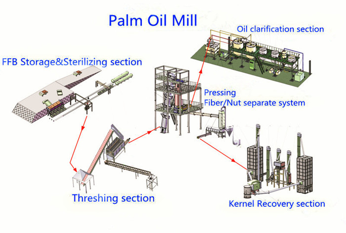 palm oil mill process